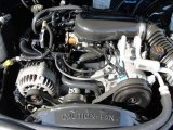 2002 Chevrolet S10 LS Extended Cab 4.3 Liter OHV 12-Valve Vortec V6 Engine