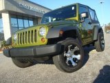 2008 Rescue Green Metallic Jeep Wrangler X 4x4 #39502577