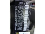 2007 Camry Color Code for Black - Color Code: 202