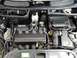 2005 Mini Cooper Convertible 1.6L SOHC 16V 4 Cylinder Engine