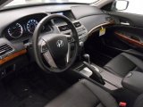 2011 Honda Accord EX-L V6 Sedan Black Interior