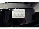 2008 Cadillac Escalade ESV AWD Info Tag