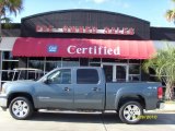 2008 Stealth Gray Metallic GMC Sierra 1500 SLE Crew Cab 4x4 #39502641