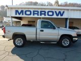 2007 Silver Birch Metallic Chevrolet Silverado 1500 Classic Regular Cab 4x4 #39502690