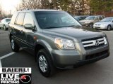 Aberdeen Green Metallic Honda Pilot in 2008