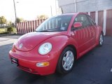 2000 Red Uni Volkswagen New Beetle GLS Coupe #39502764
