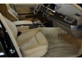 2006 BMW 7 Series 750Li Sedan Dark Beige/Beige III Interior