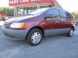 2003 Vintage Red Pearl Toyota Sienna CE #39503447
