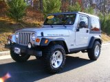 2003 Bright Silver Metallic Jeep Wrangler Rubicon 4x4 #39598321