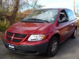 2006 Inferno Red Crystal Pearl Dodge Caravan SE #39598109