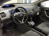 2011 Honda Civic EX Coupe Gray Interior
