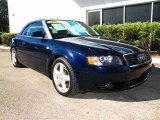 2004 Moro Blue Pearl Effect Audi A4 1.8T Cabriolet #39597617