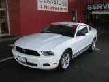 2010 Performance White Ford Mustang V6 Coupe #39598148