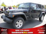2011 Black Jeep Wrangler Unlimited Rubicon 4x4 #39597918