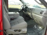 2004 Ford F350 Super Duty XLT Regular Cab 4x4 Medium Flint Interior