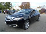 Crystal Black Pearl Acura ZDX in 2010