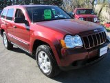 2008 Red Rock Crystal Pearl Jeep Grand Cherokee Laredo 4x4 #39598568