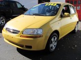 2006 Summer Yellow Chevrolet Aveo LS Hatchback #39598583