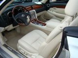 2008 Lexus SC 430 Convertible Ecru Interior