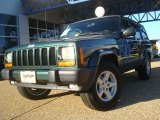 2001 Forest Green Pearlcoat Jeep Cherokee Sport 4x4 #39597801