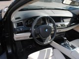 2010 BMW 5 Series 535i Gran Turismo Ivory White/Black Nappa Leather Interior