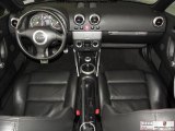 2002 Audi TT 1.8T quattro Roadster Ebony Interior
