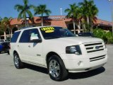 2008 White Sand Tri Coat Ford Expedition Limited #39666706