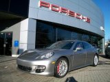 2011 Platinum Silver Metallic Porsche Panamera Turbo #39667229