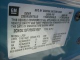 2008 Chevrolet Equinox LS Info Tag
