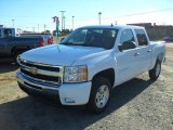 2011 Summit White Chevrolet Silverado 1500 LT Crew Cab #39667347