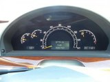 2003 Mercedes-Benz S 430 Sedan Gauges