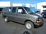 2011 Graystone Metallic Chevrolet Express 2500 Work Van #39666842