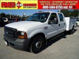 2006 Oxford White Ford F350 Super Duty XL Crew Cab Chassis #39667360