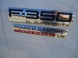 2006 Ford F350 Super Duty XL Crew Cab Chassis Marks and Logos