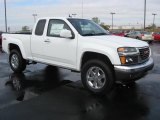 Summit White GMC Canyon in 2011
