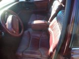 1992 Buick Park Avenue Ultra Supercharged Dark Red Interior