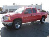 2011 Fire Red GMC Sierra 1500 SL Extended Cab 4x4 #39667120