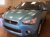 2011 Laguna Blue Metallic Mitsubishi Outlander Sport SE 4WD #39666589