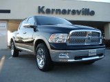 2011 Brilliant Black Crystal Pearl Dodge Ram 1500 Laramie Crew Cab 4x4 #39667177