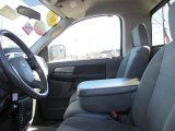 2007 Dodge Ram 2500 SLT Regular Cab 4x4 Medium Slate Gray Interior