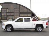2009 Summit White Chevrolet Silverado 1500 LTZ Crew Cab 4x4 #39667199