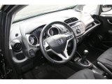 2009 Honda Fit Sport Sport Black Interior