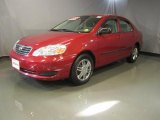 2005 Impulse Red Toyota Corolla CE #39739609