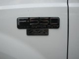 1999 Ford F550 Super Duty XL Utility Crane Truck Marks and Logos