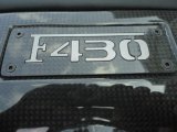 2007 Ferrari F430 Spider F1 Marks and Logos