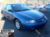 2005 Arrival Blue Metallic Chevrolet Cavalier Coupe #39739021