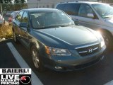 2007 Aqua Blue Hyundai Sonata Limited V6 #39739022