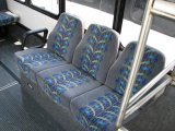 2002 Ford E Series Van E450 Passenger Bus Blue Interior