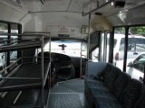 2002 Ford E Series Van E450 Passenger Bus Blue Interior