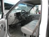 2000 Chevrolet Silverado 3500 Regular Cab Chassis Dump Truck Gray Interior